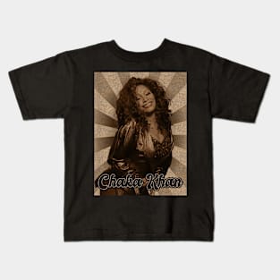 Vintage Classic Chaka Khan Kids T-Shirt